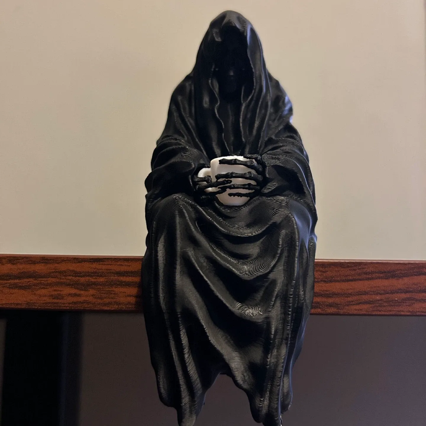 Grim Reaper Figurine - Black