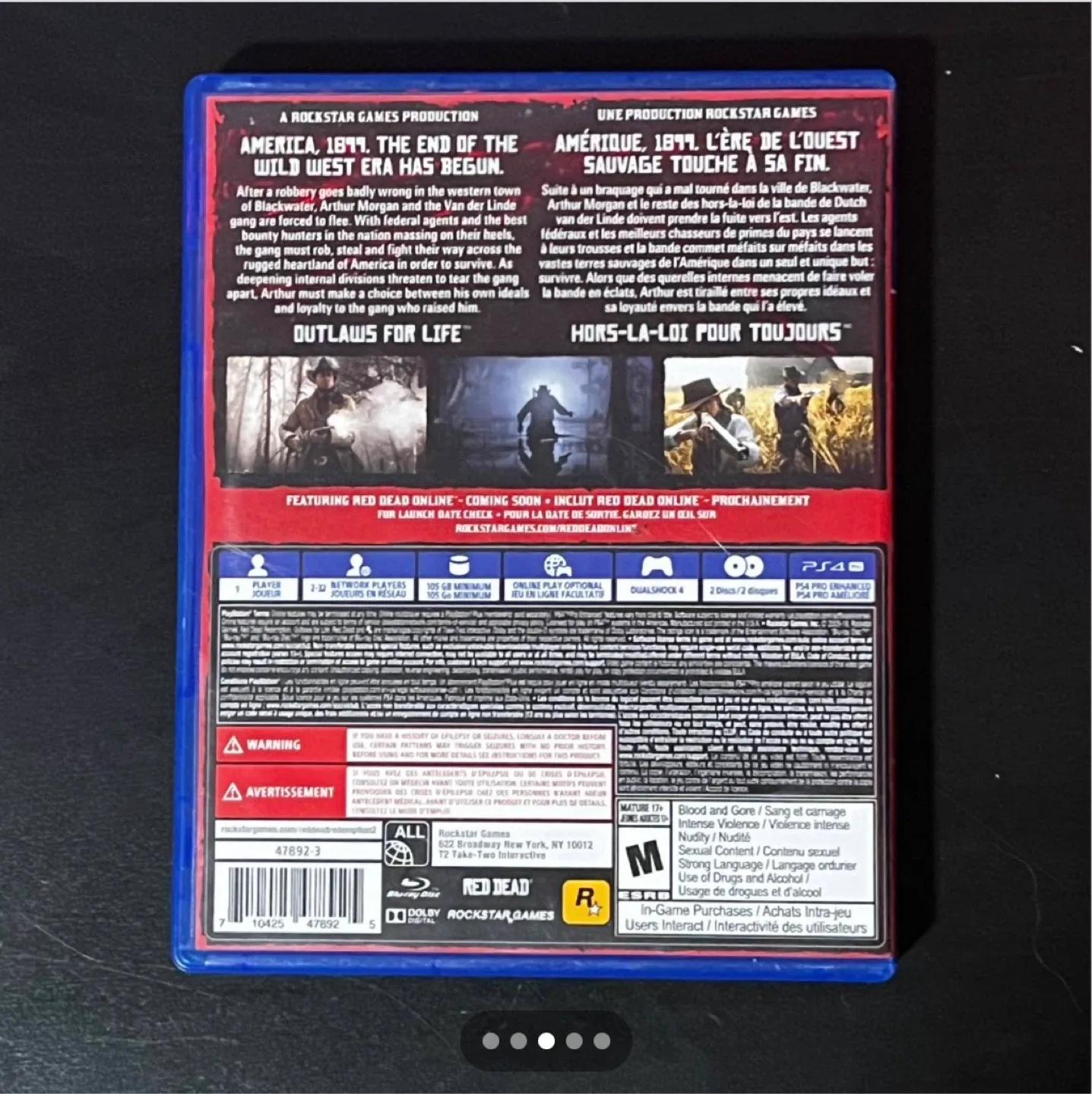 Red Dead Redemption 2 - PS4 image indicator(2)