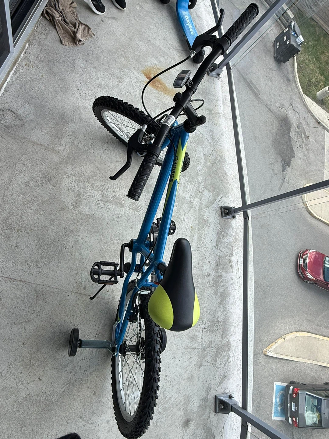 Supercycle Charge Kids' Bike - Blue & Yellow - photo 2