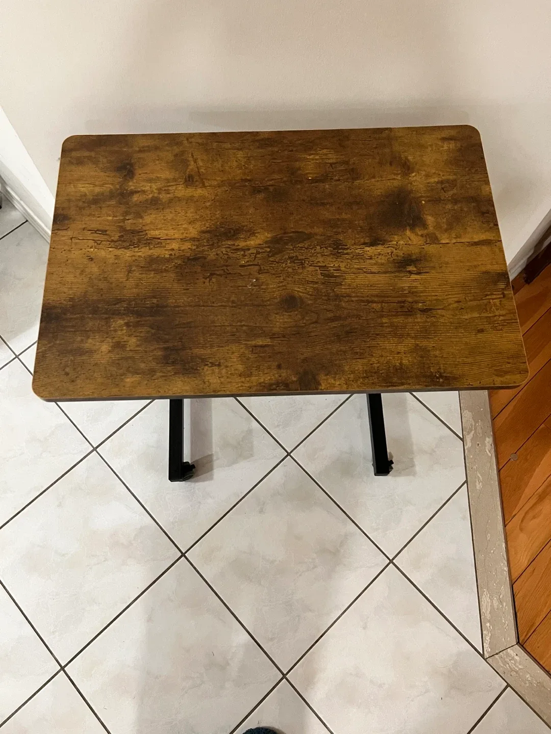 Adjustable Height Rolling Laptop Desk image indicator(3)