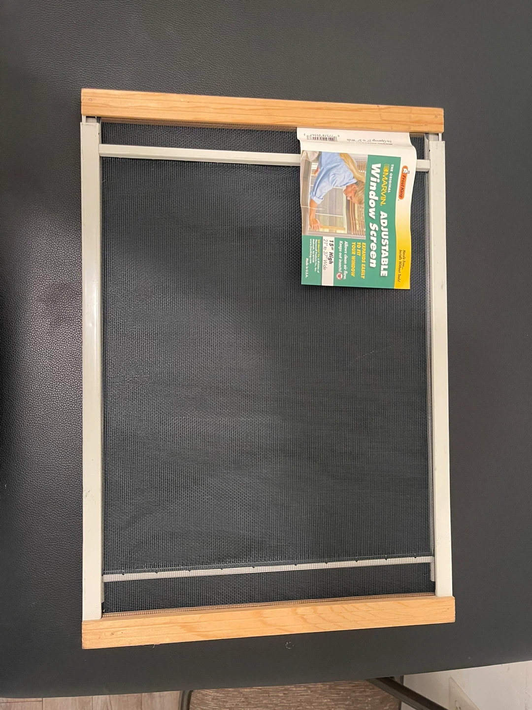 Frost King Marvin Adjustable Window Screen 15"x21-37" - photo 2