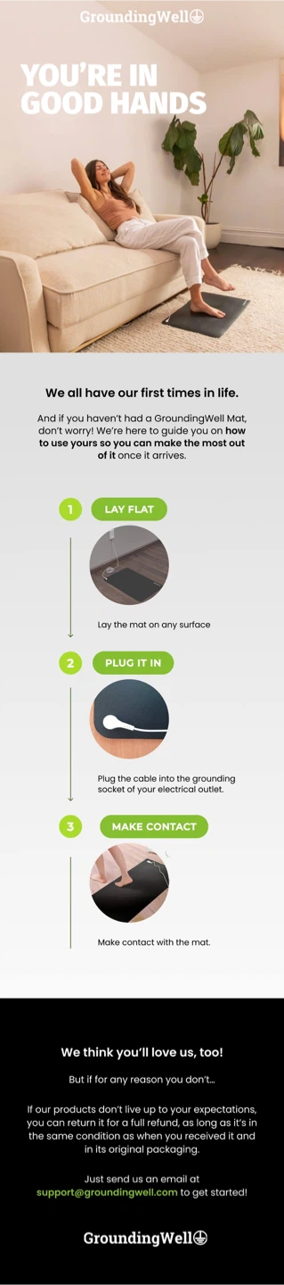 GroundingWell Mat with Socks - photo 3