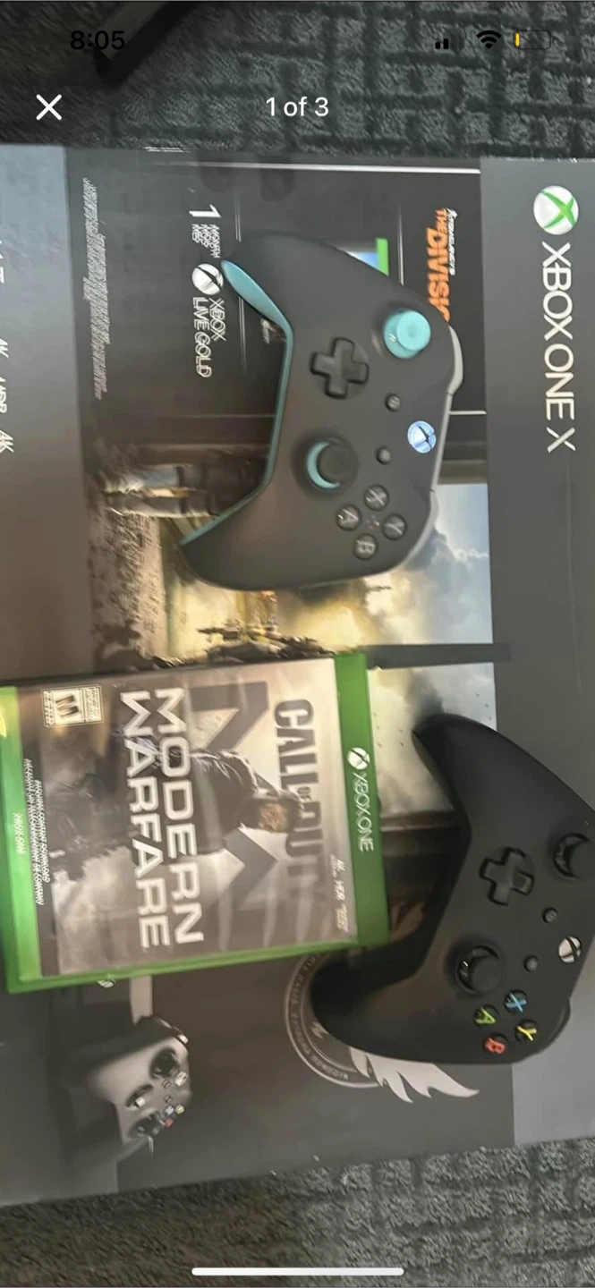 Xbox One X 1TB Console with Games - photo 3