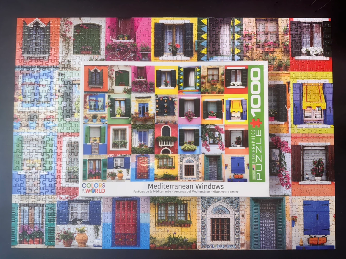 Puzzle: 1000 Medditeranean Windows