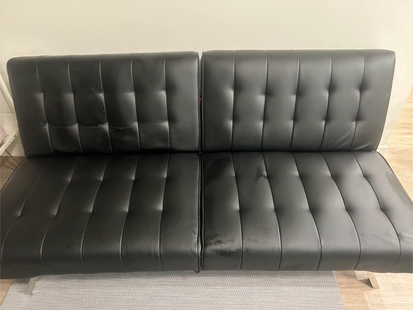 Black Futon - Sofa Bed - photo 3