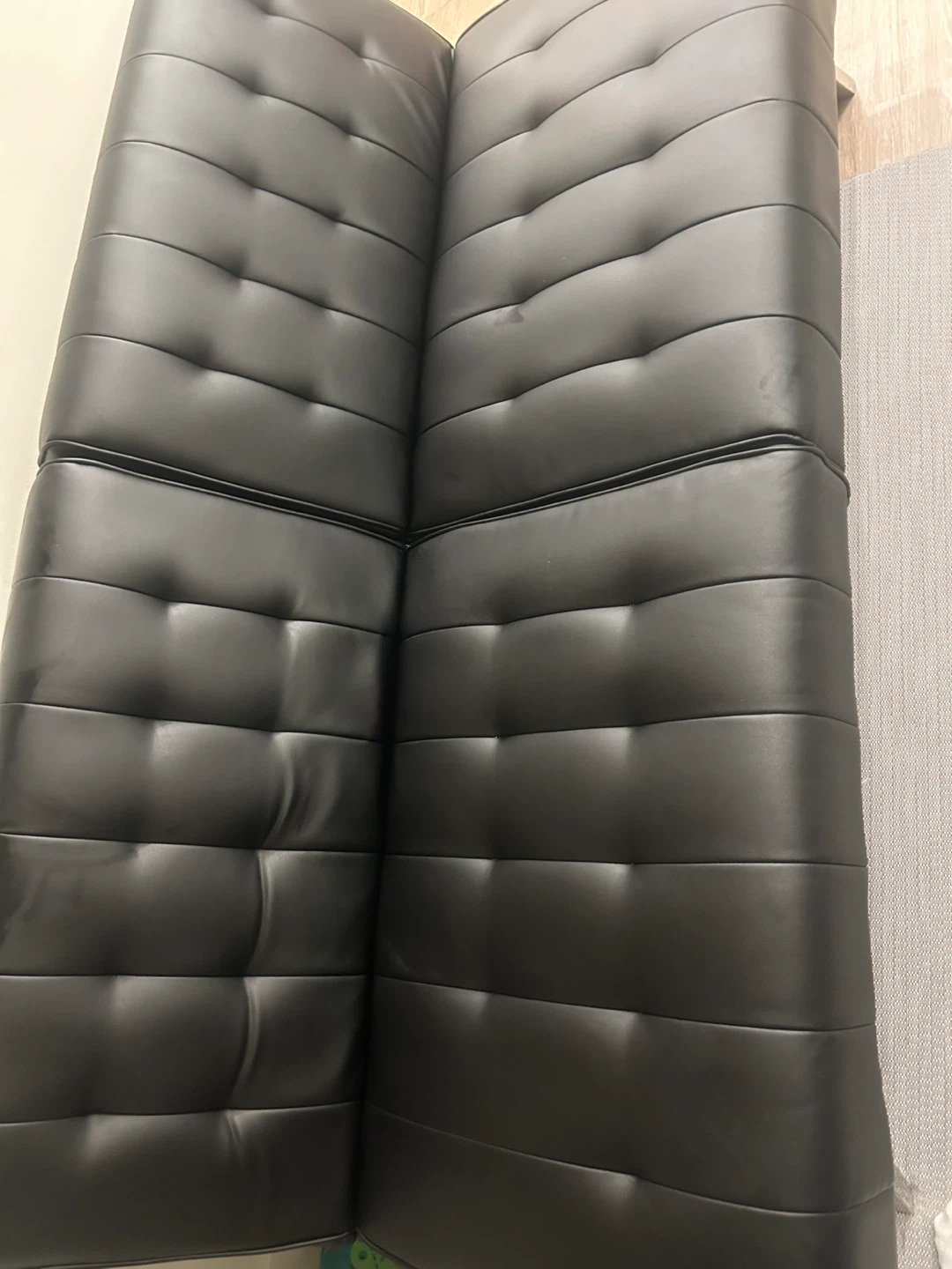 Black Futon - Sofa Bed - photo 5