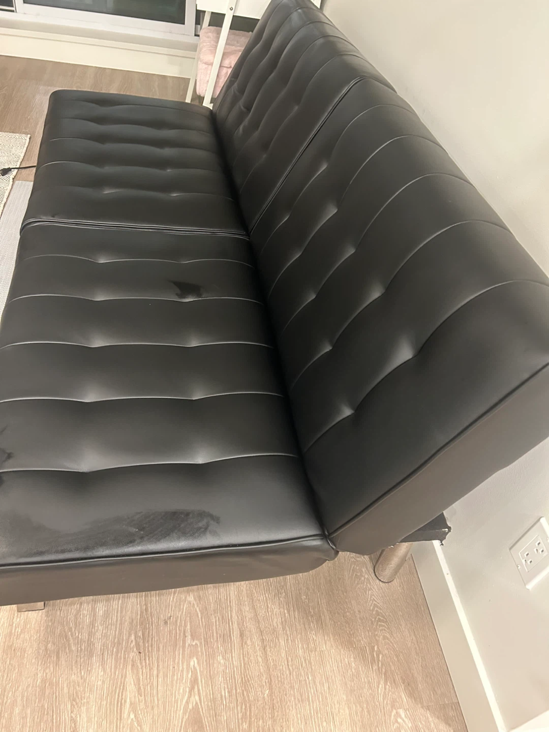 Black Futon - Sofa Bed
