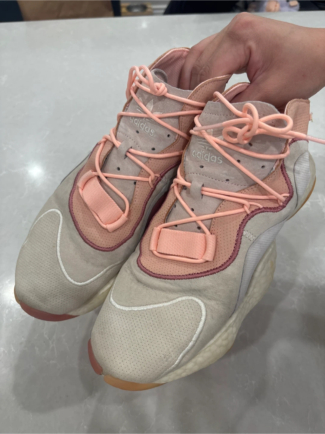 Adidas Crazy BYW - Clear Orange US 9