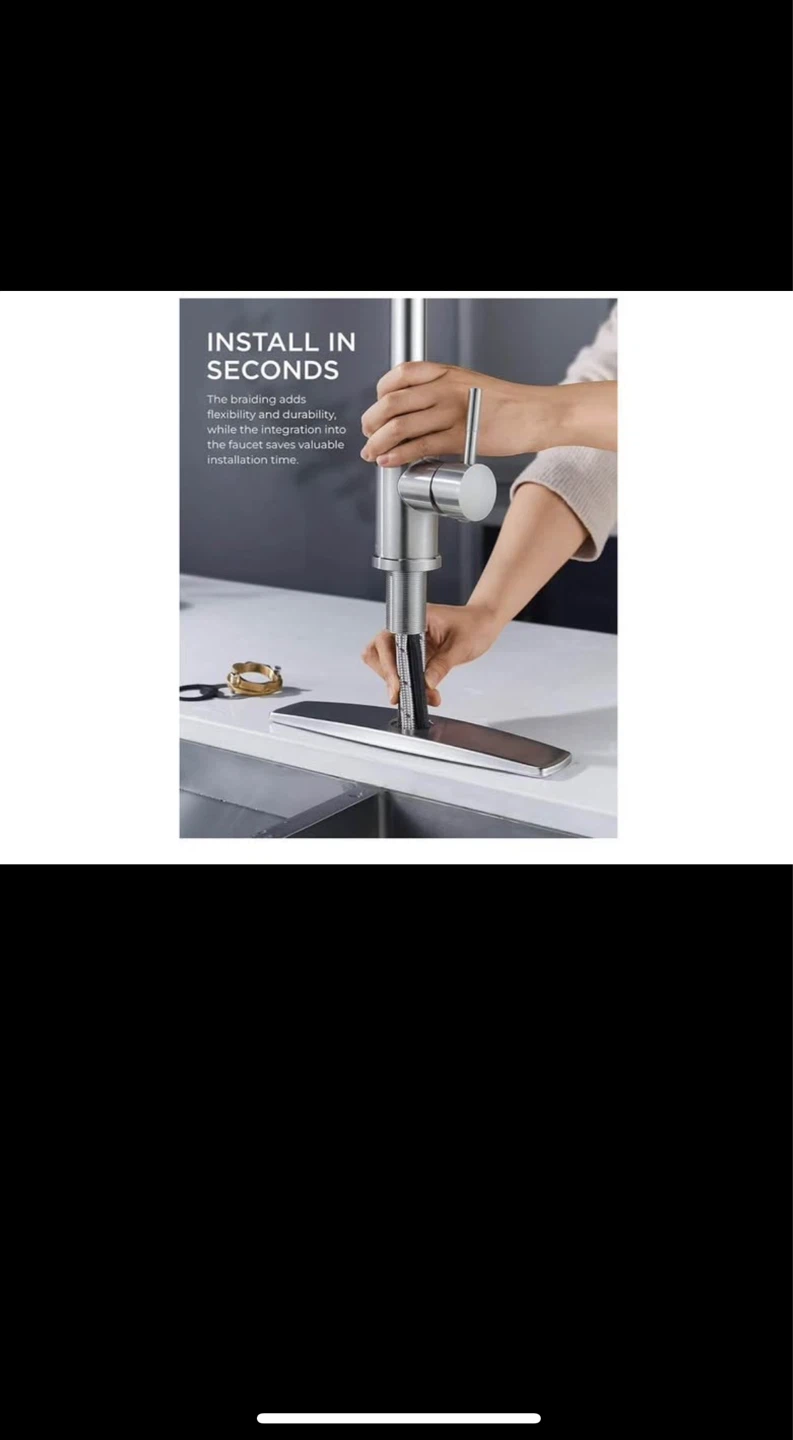 Stainless Steel Kitchen Sink Faucet - photo 2