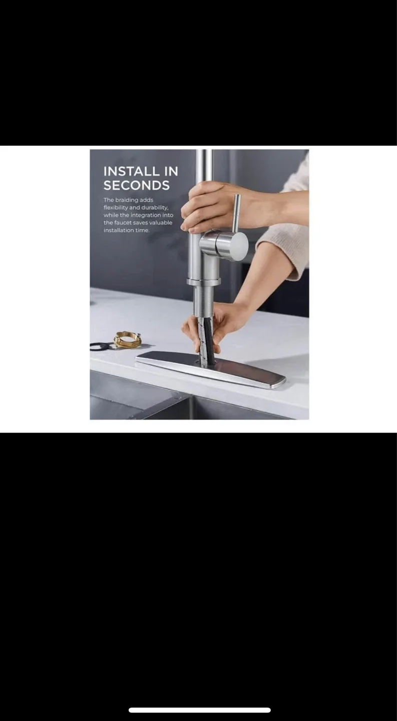 Stainless Steel Kitchen Sink Faucet image indicator(2)