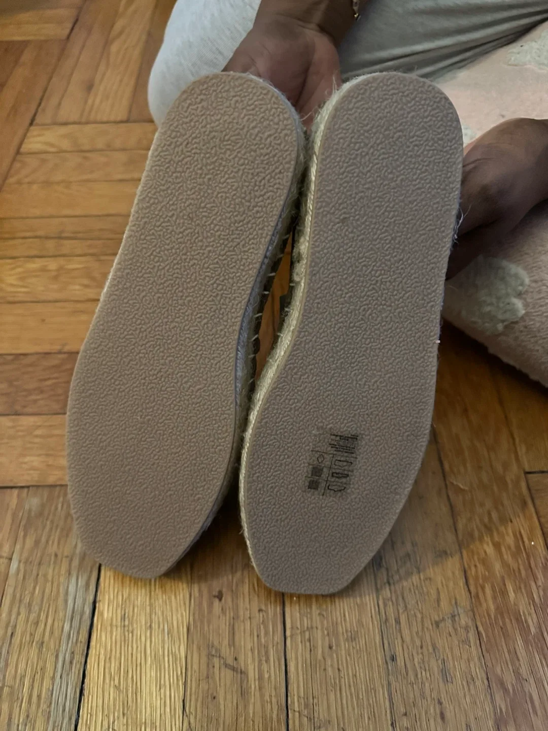 H&M Brown Espadrille Loafers - Size US 7.5 / EUR 40 image indicator(3)