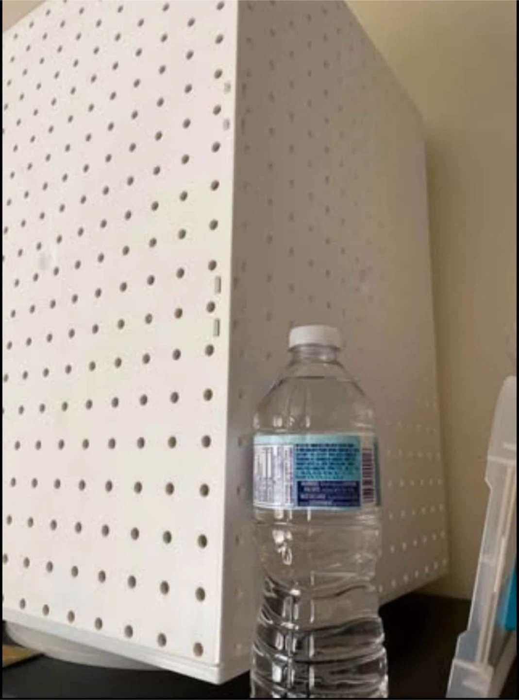 Pegboard 4-Sided Revolving Counter Display - White - photo 2
