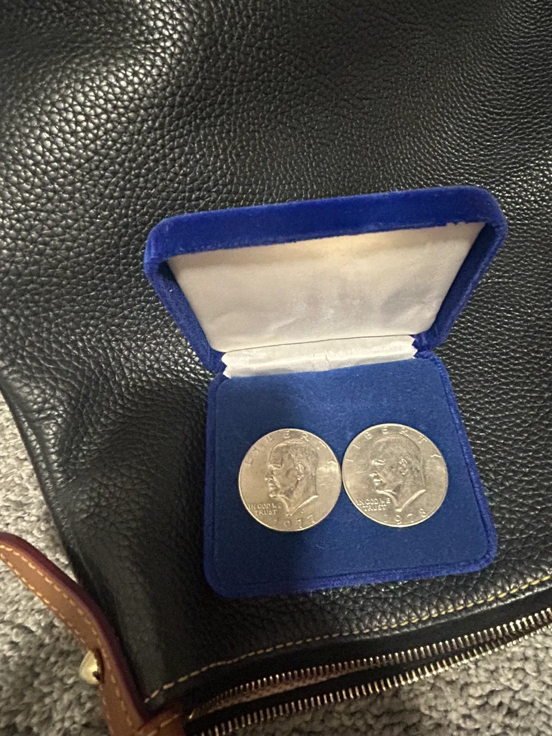 1978 D Eisenhower Dollar Coin Error Circulated image indicator(4)