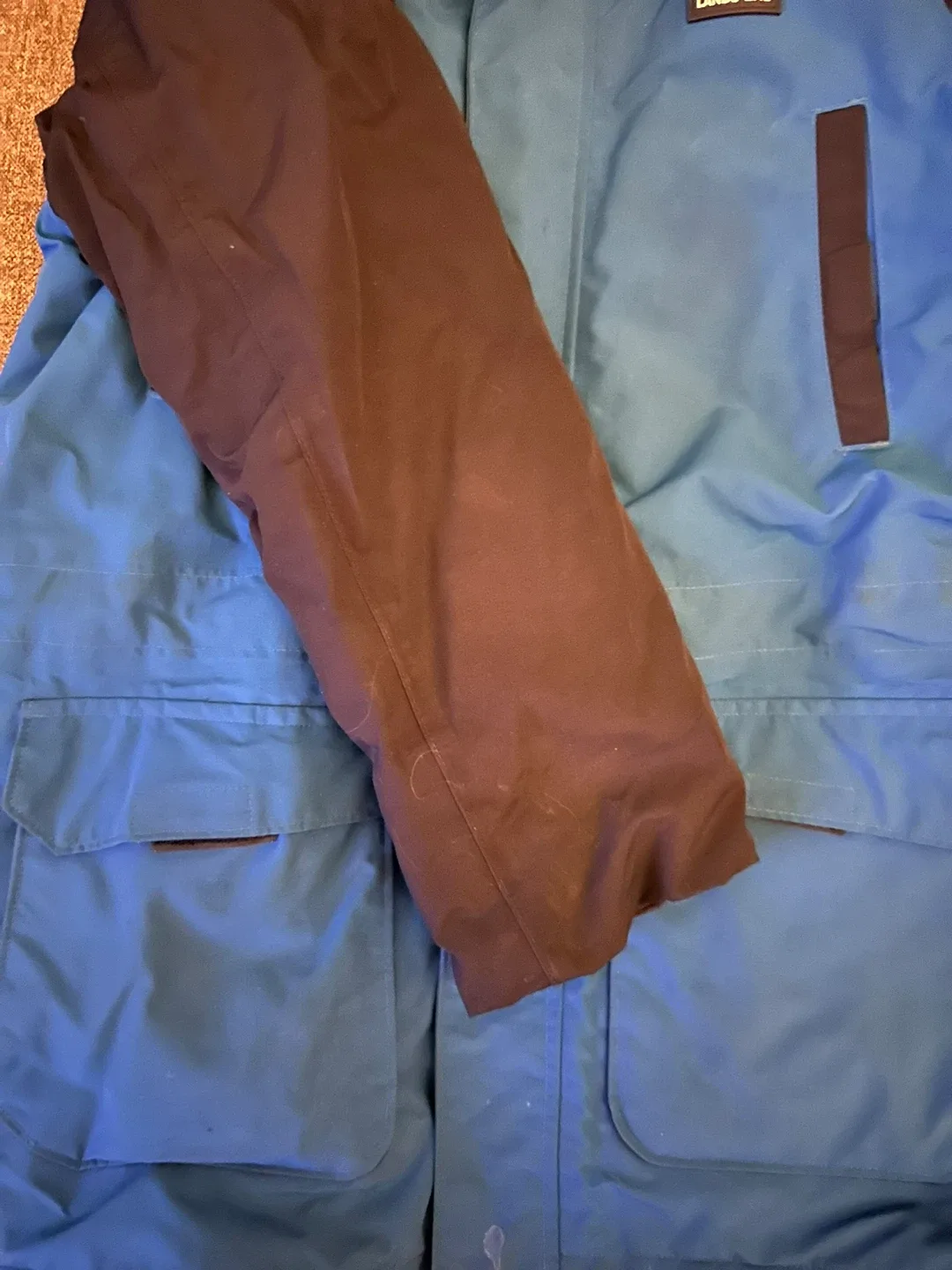 Lands' End Blue Winter Jacket (Boys) Sz L (10-12) image indicator(2)