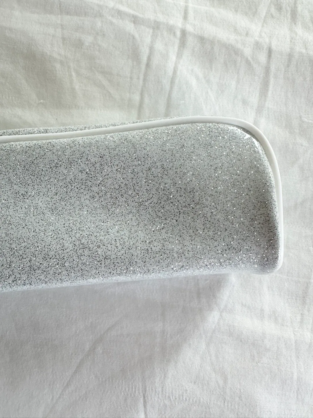 New Morphe Silver Glitter Makeup Brush Case image indicator(2)