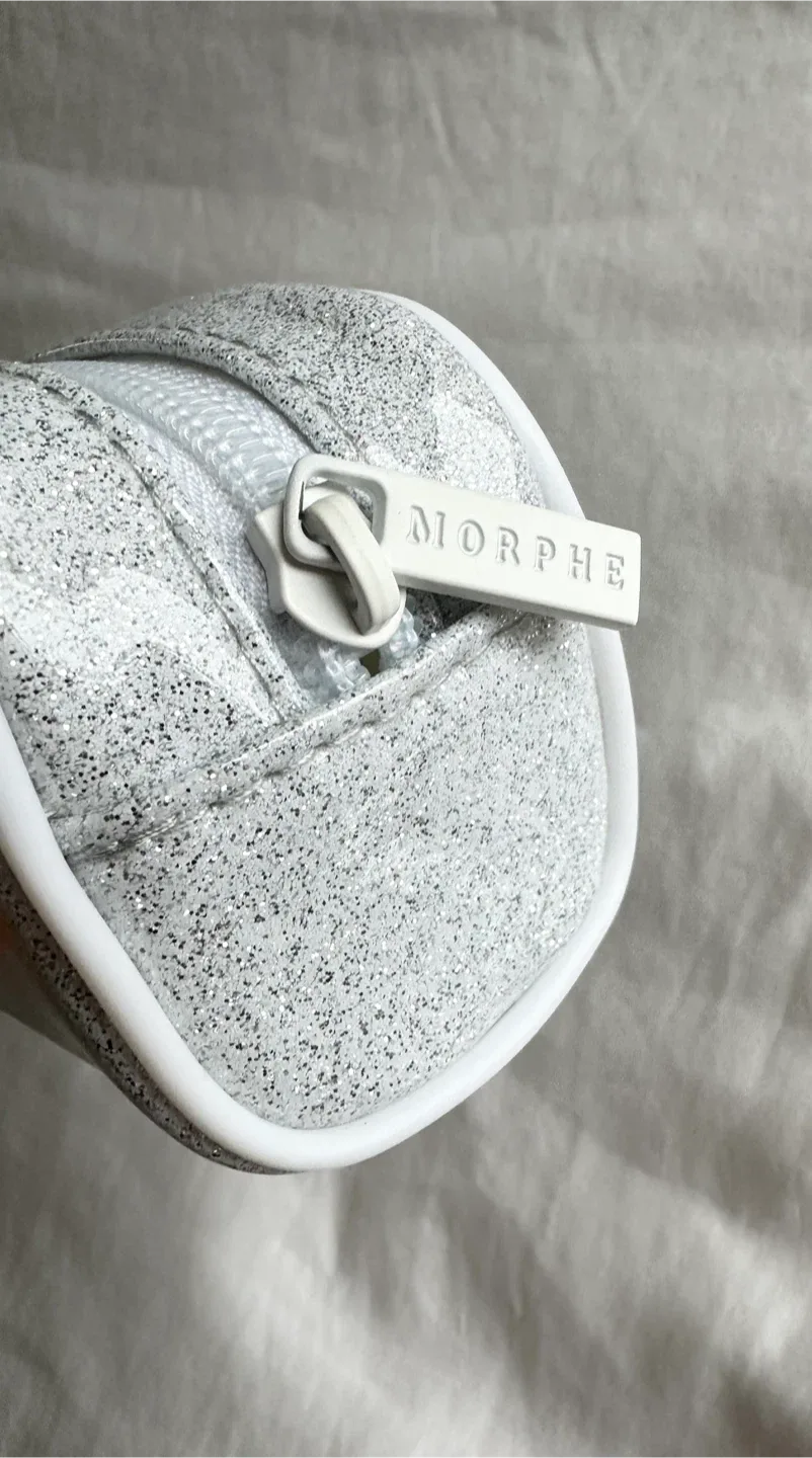 New Morphe Silver Glitter Makeup Brush Case image indicator(3)