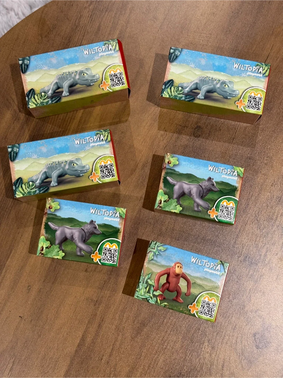 Wiltopia Animal Figures McDonald’s toys thumbnail