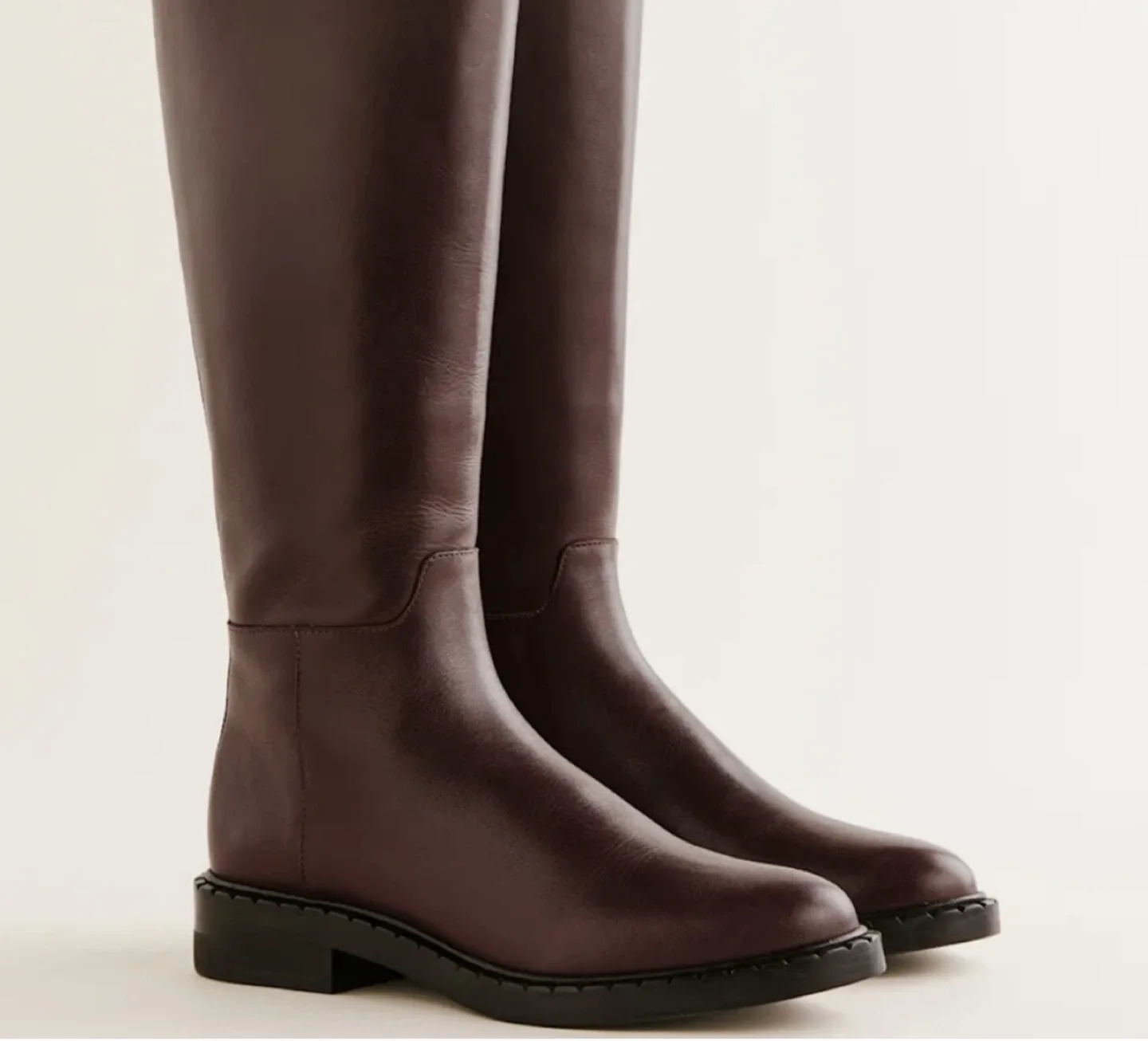 NEW Reformation Nancy Boot in Espresso, Size 7.5 image indicator(5)