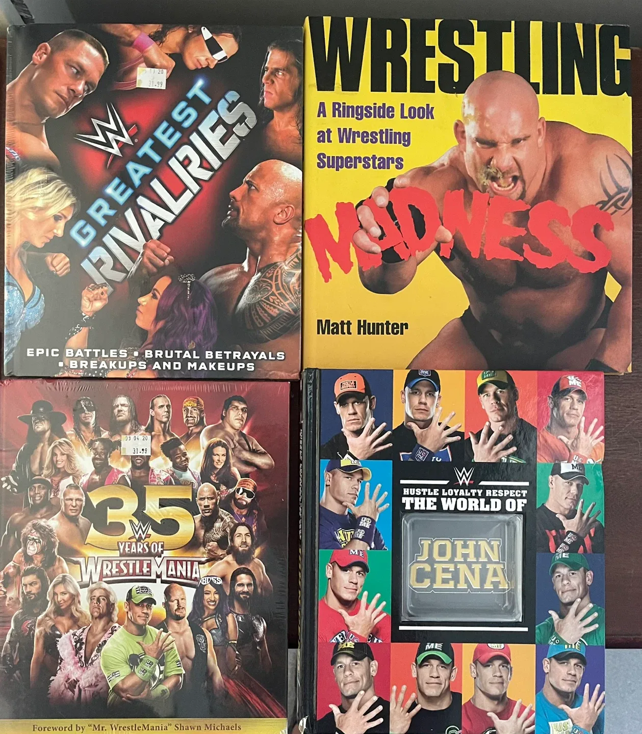 Wrestling Books Lot - WWE, Biographies, History image indicator(2)
