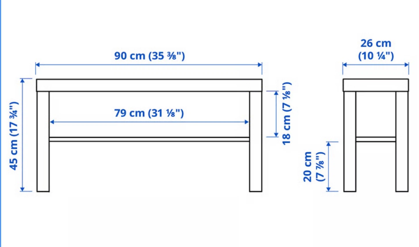 IKEA Lack TV Unit, Black - photo 2