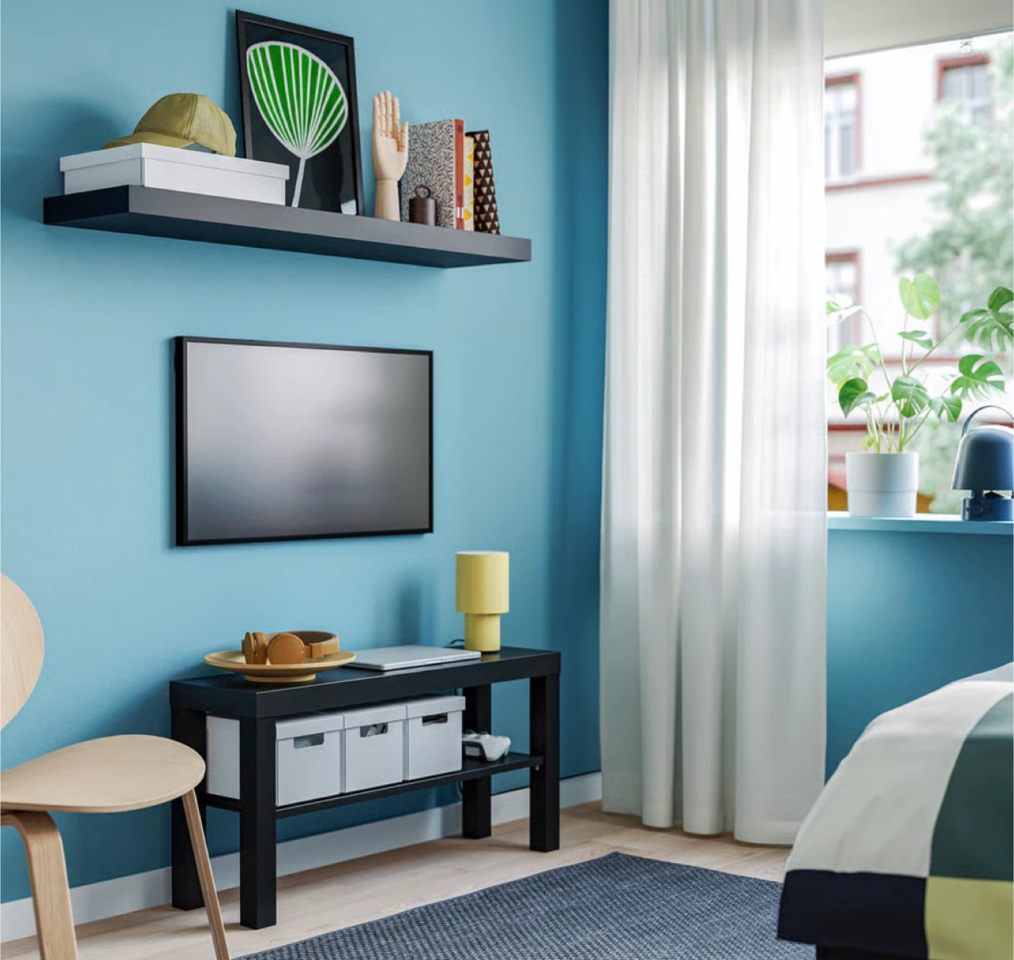 IKEA Lack TV Unit, Black - photo 3