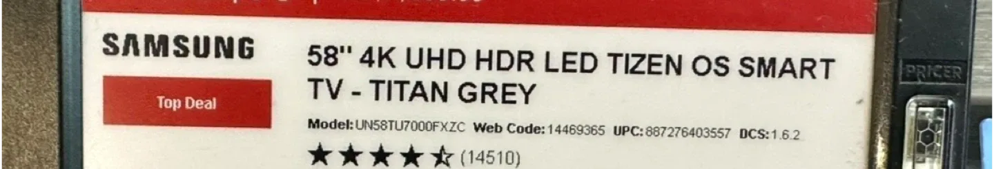 Samsung 58" 4K UHD HDR LED Smart TV image indicator(2)