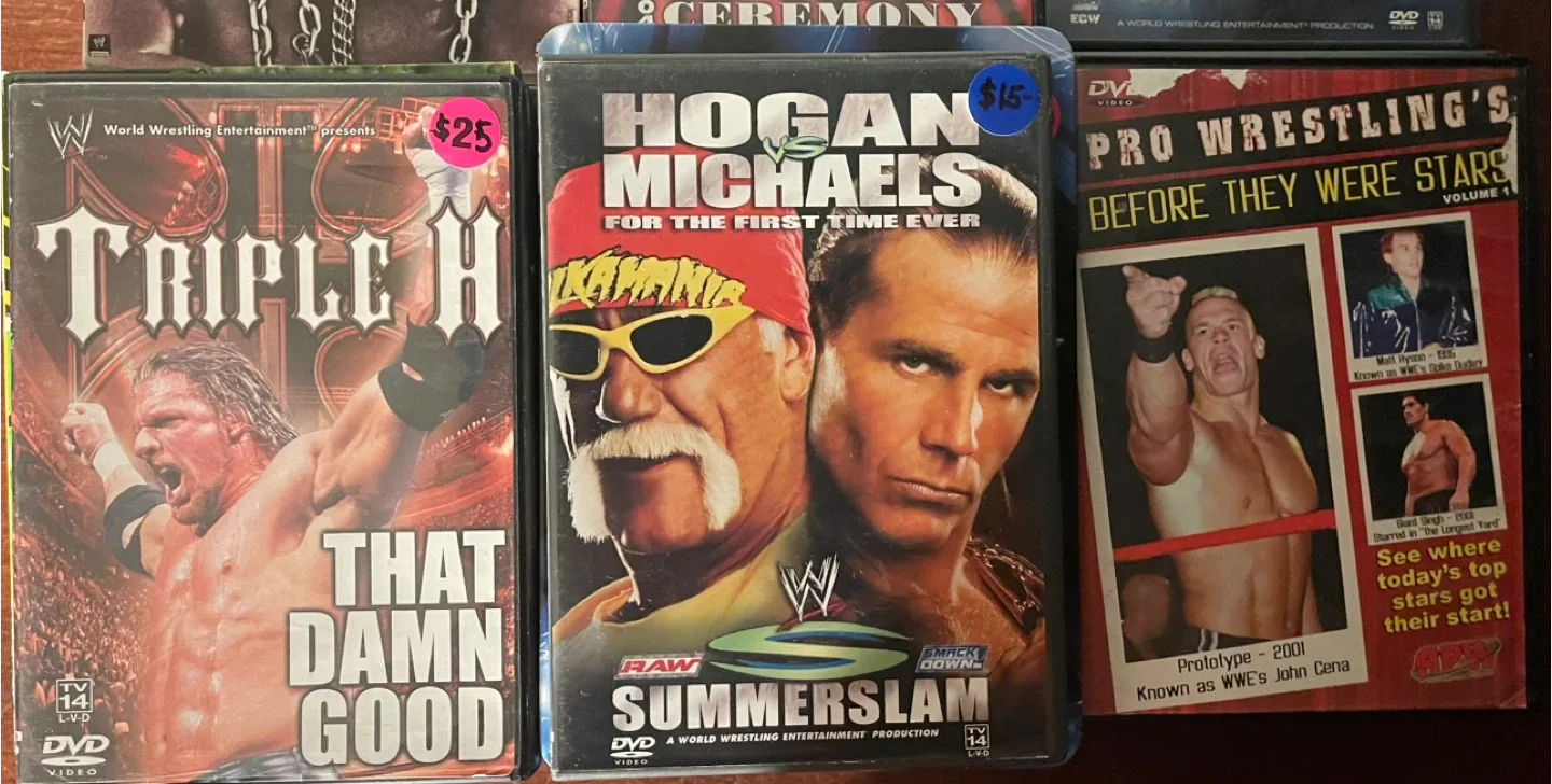 WWE Wrestling DVDs - Various Titles thumbnail