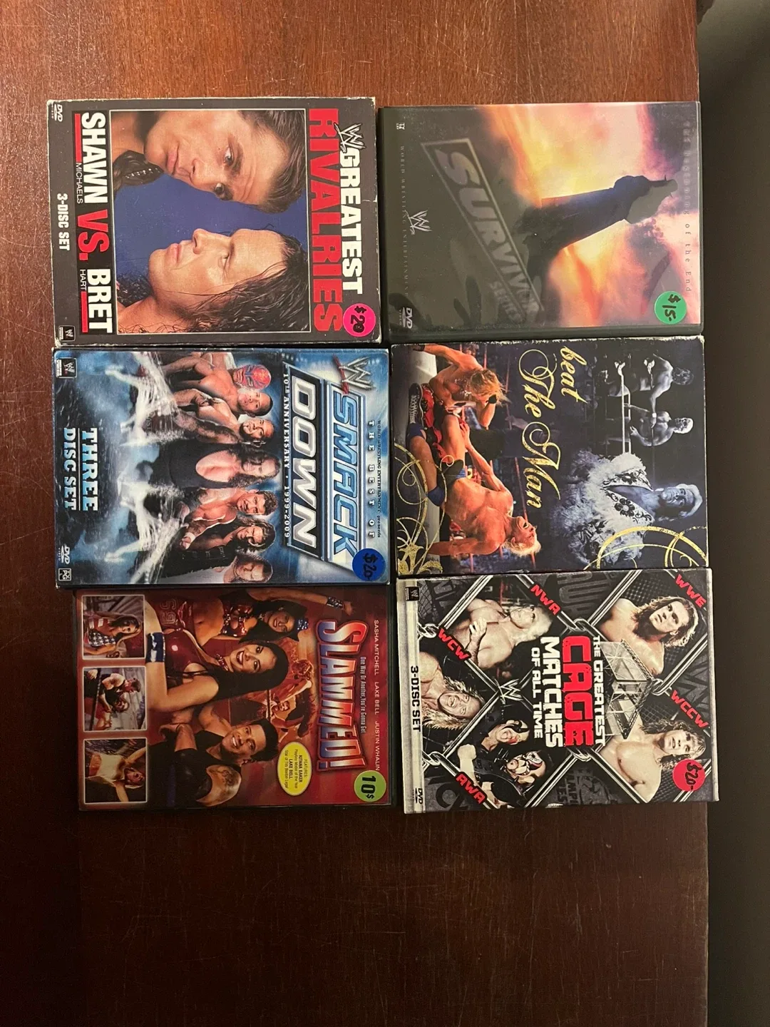 WWE Wrestling DVDs - Various Titles image indicator(6)