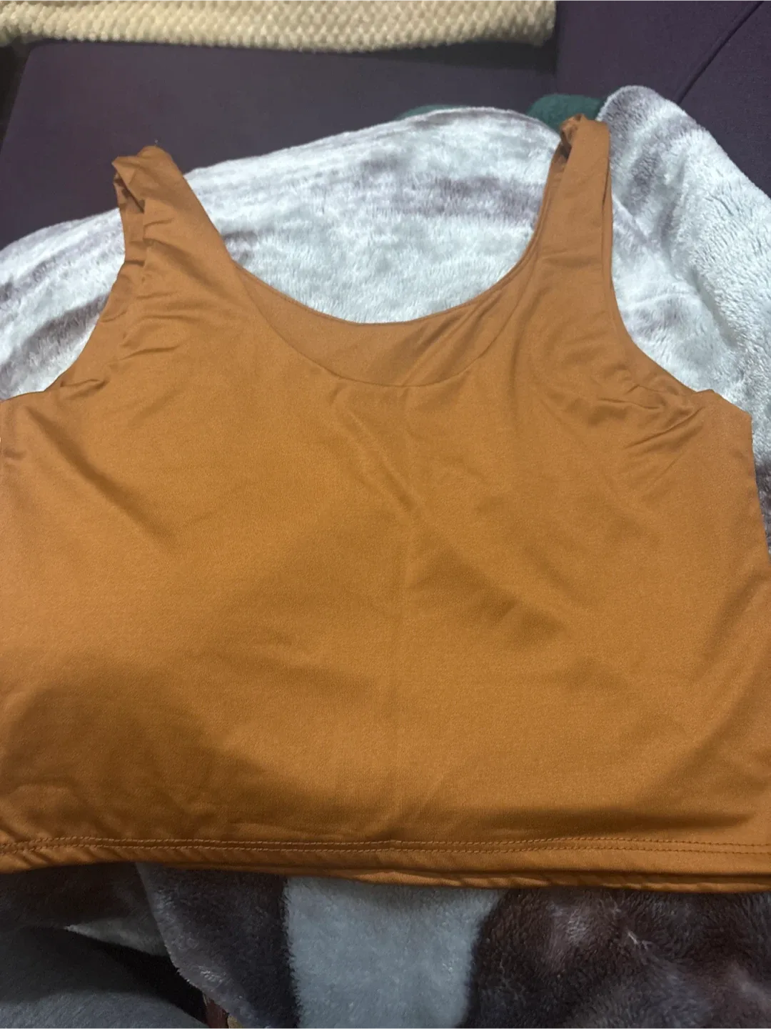 Brown Tank Top
