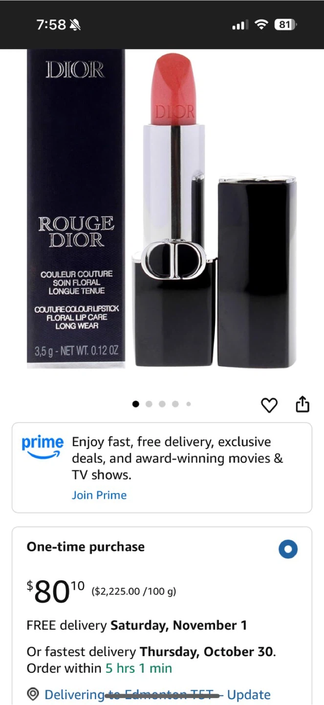 Dior Rouge Dior Forever Lipstick