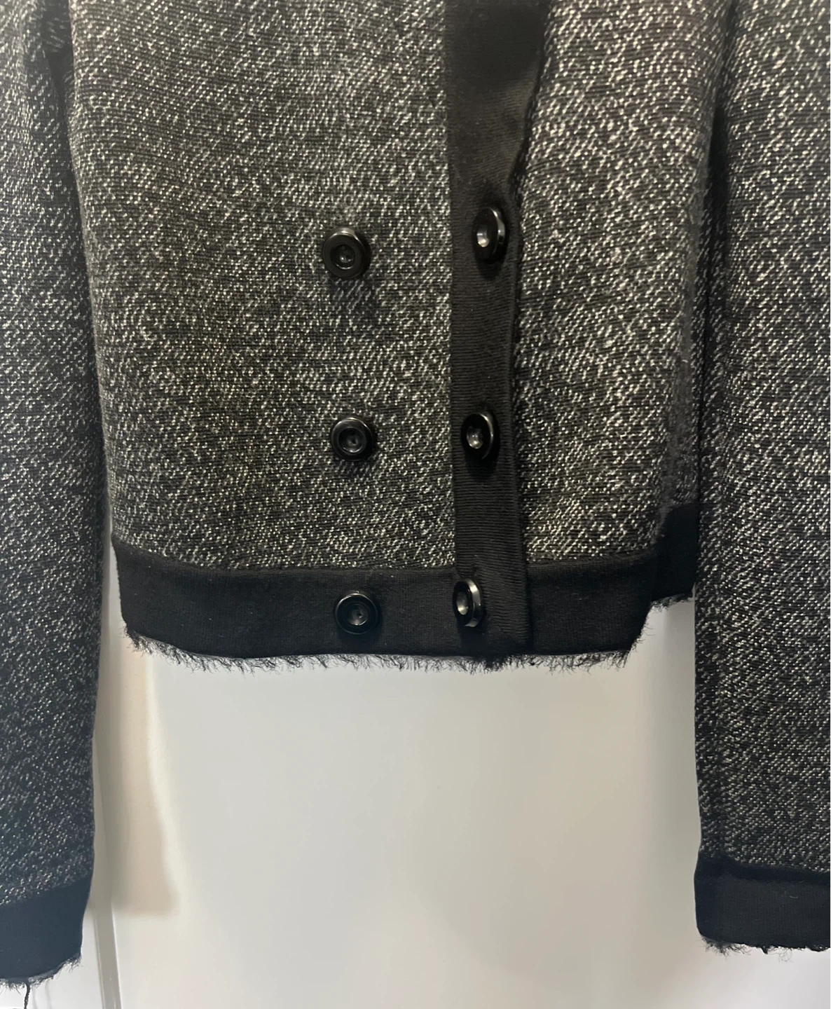 Club Monaco Double-Breasted Houndstooth Cardigan - photo 2
