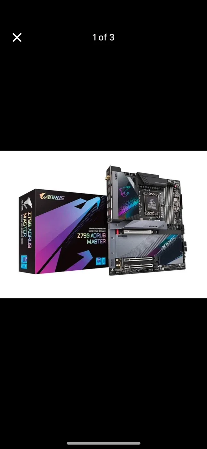 Gigabyte Z790 AORUS MASTER Motherboard thumbnail