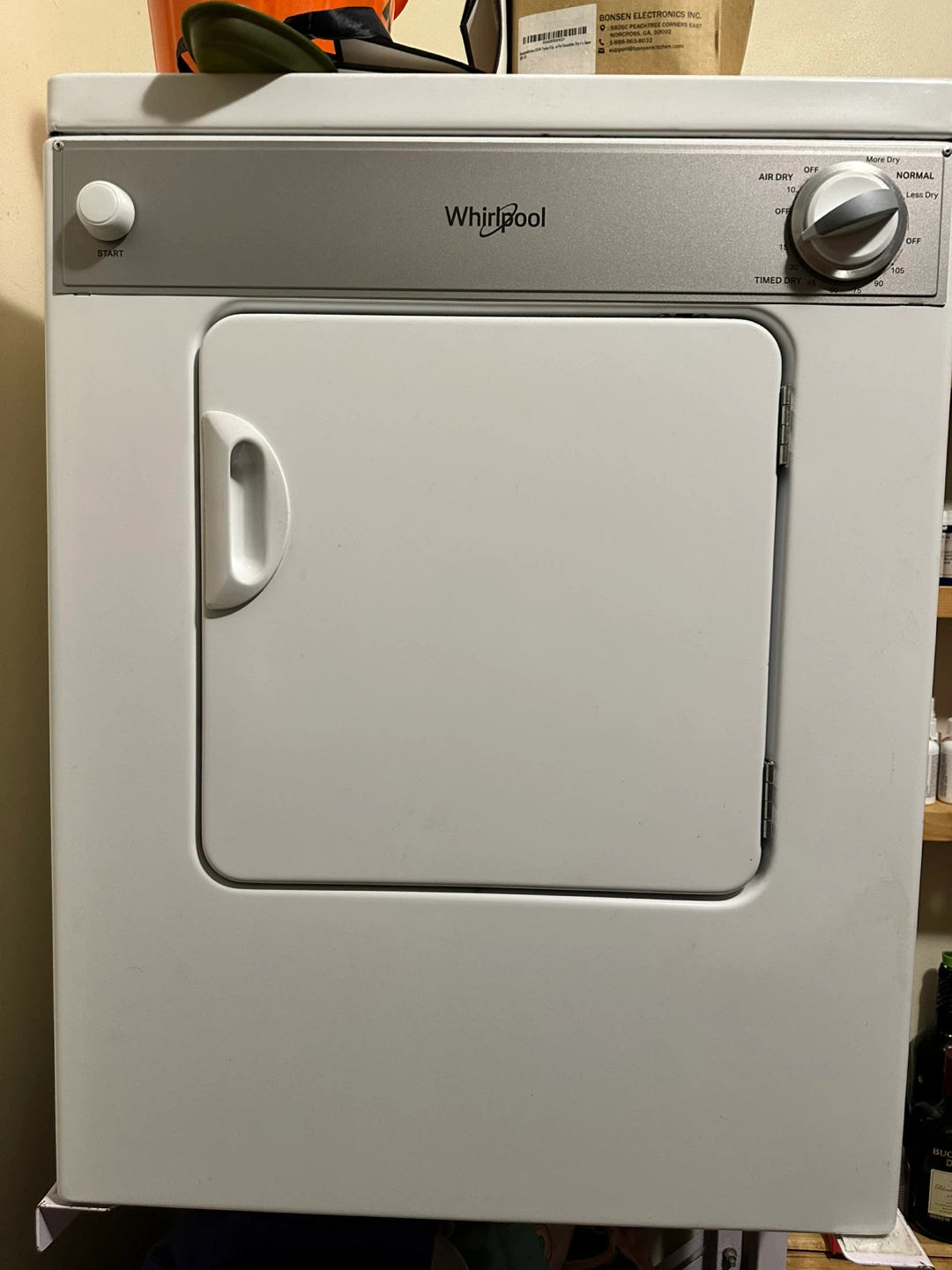 Whirlpool LDR3822PQ3 Electric Dryer