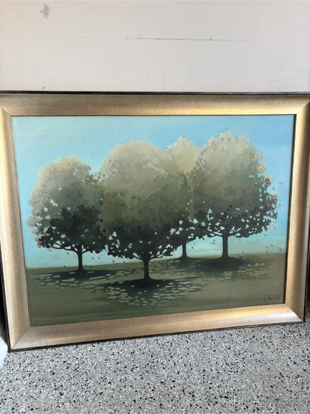 Framed Tree Painting - photo 4