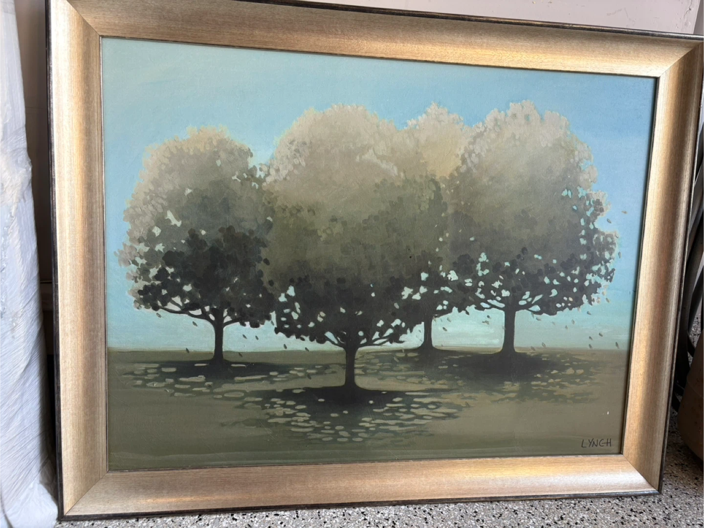 Framed Tree Painting - photo 5