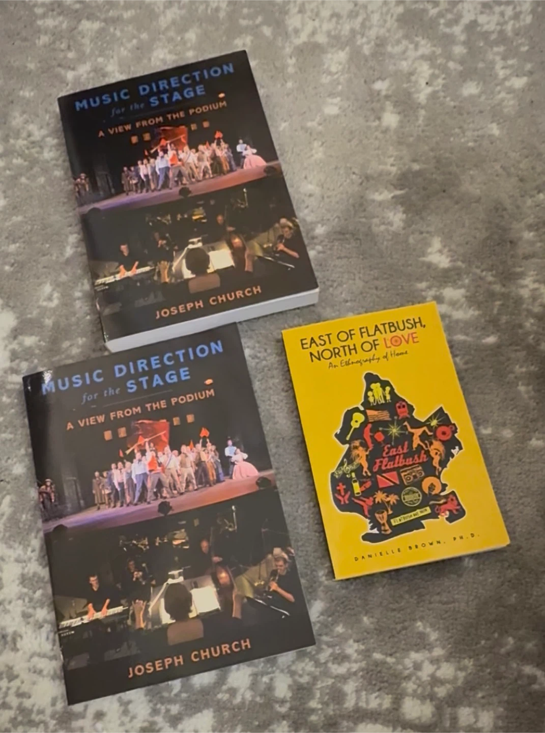 Music Direction for the Stage & East of Flatbush Books