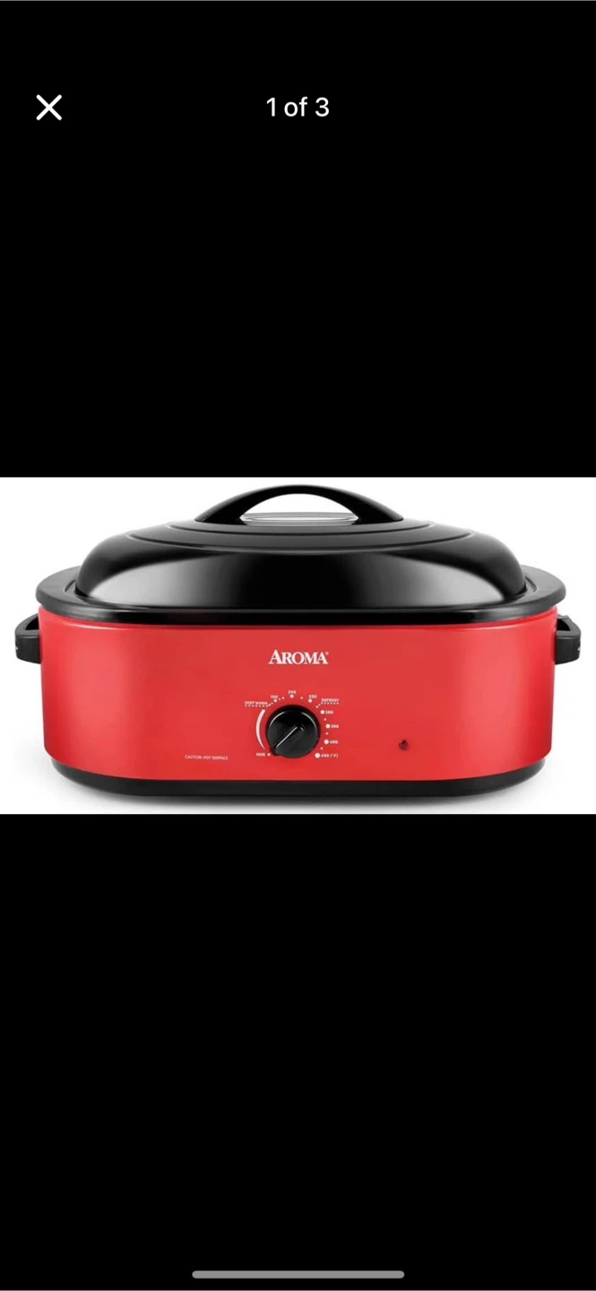 Aroma Pot Perfect Red Slow Cooker