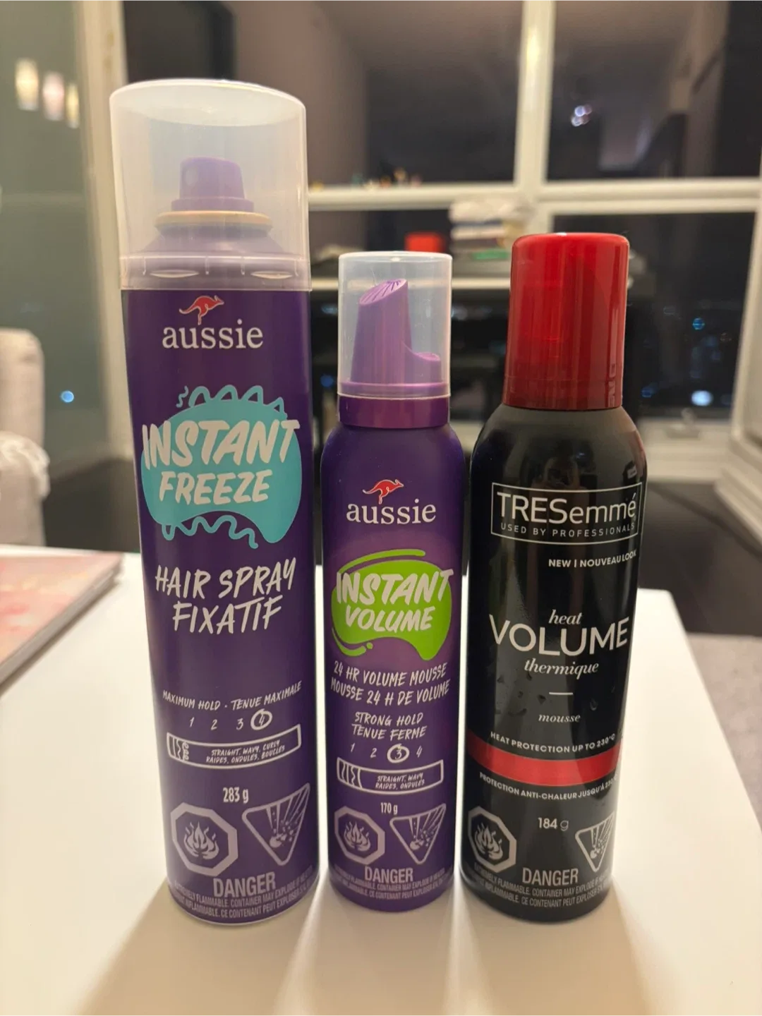 Aussie & Tresemme Hair Styling Products thumbnail