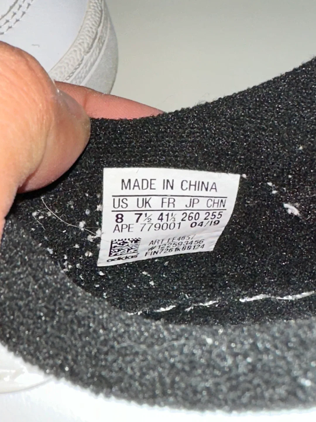 Adidas Rivalry Low White Sneakers - Size 8 image indicator(4)