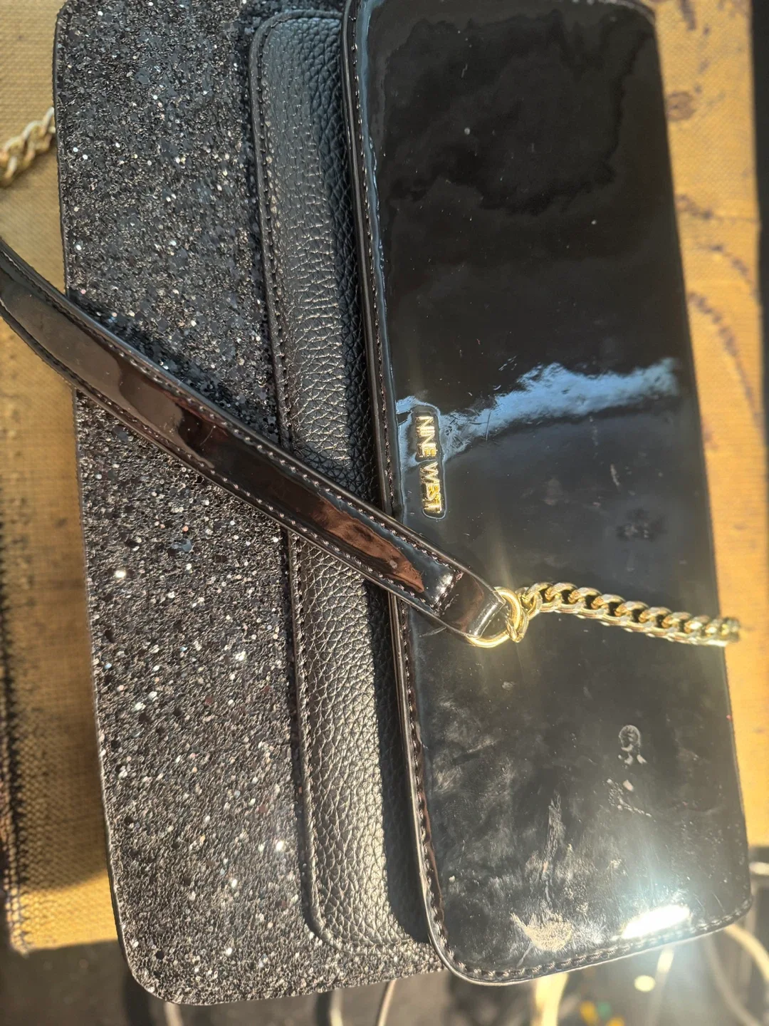 Nine West Black Clutch image indicator(2)