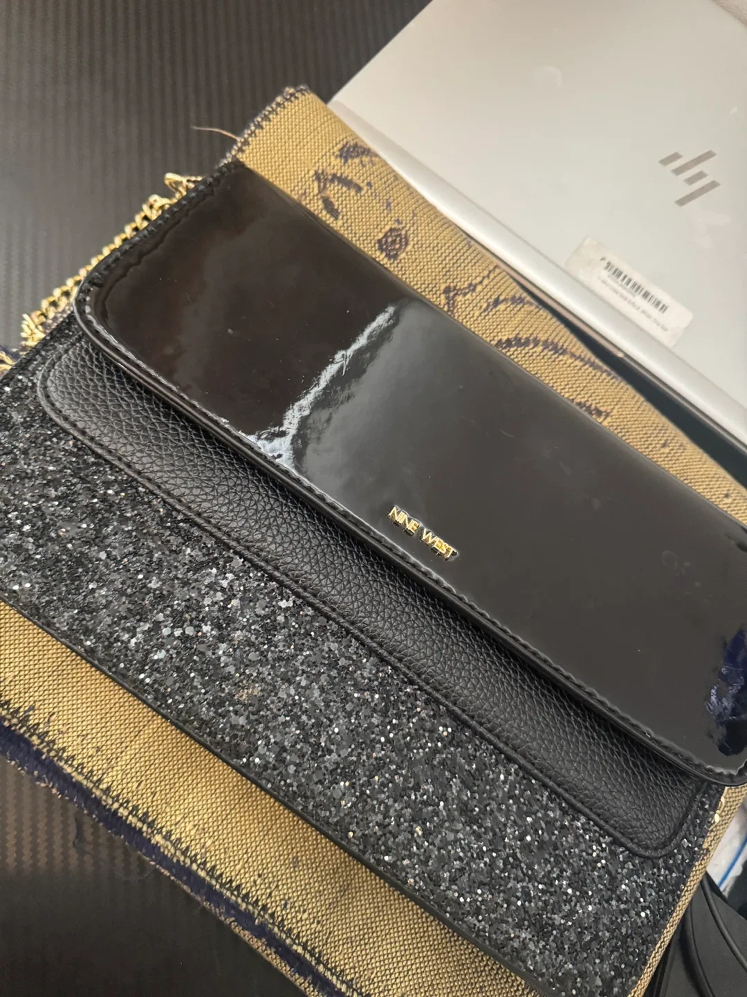 Nine West Black Clutch image indicator(7)