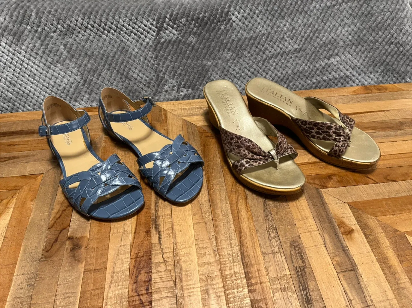 Women’s designer sandals- size 6