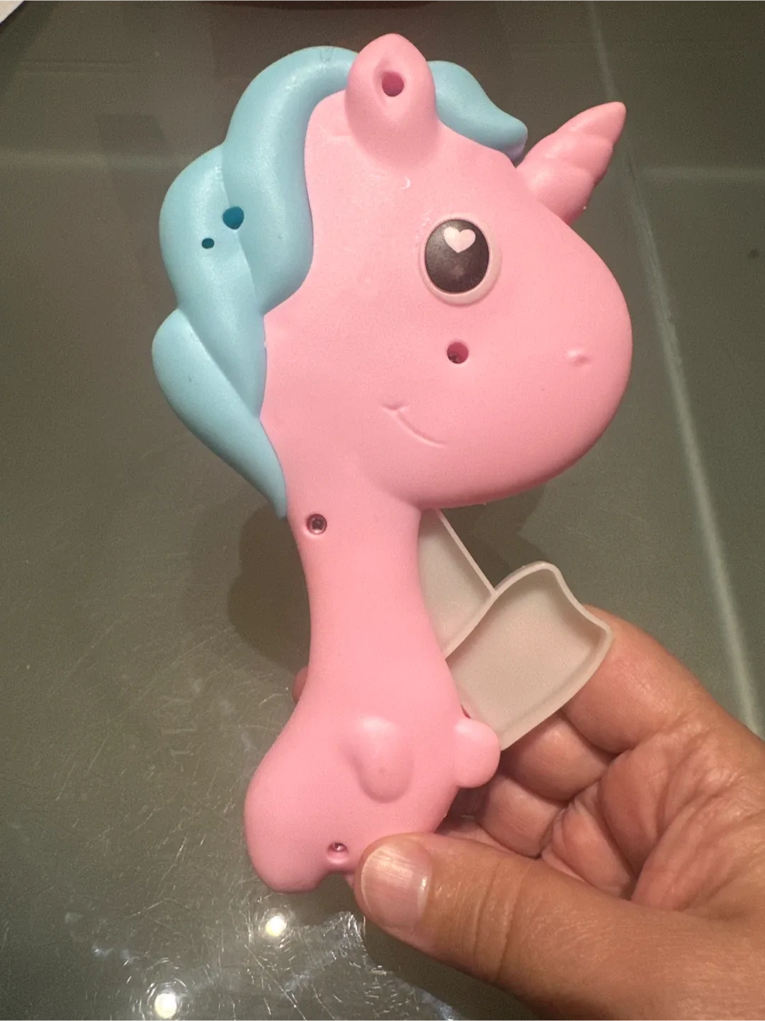 Hand cranked Unicorn fan image indicator(2)