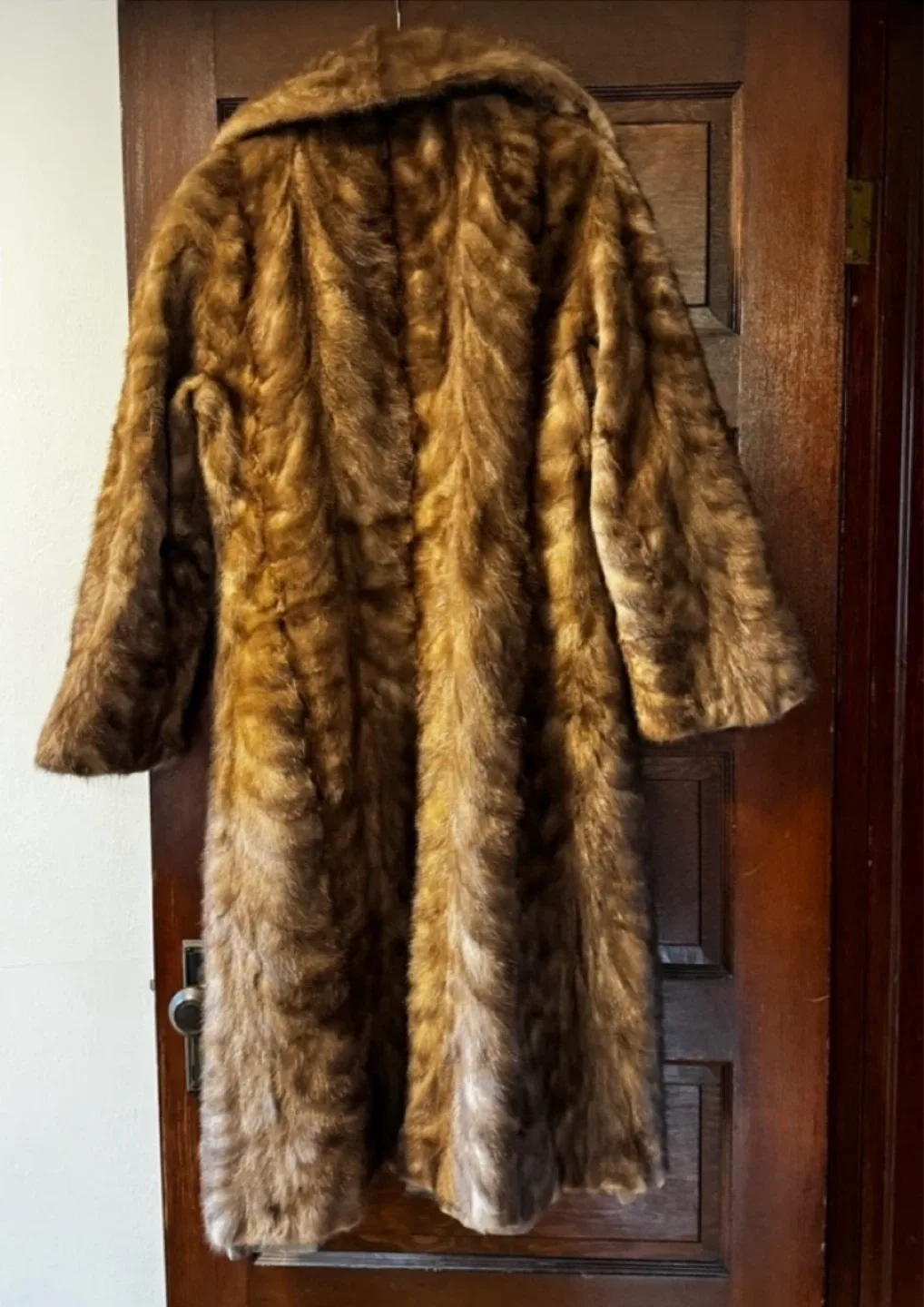 Vintage Maxi Length Fur Coat image indicator(2)