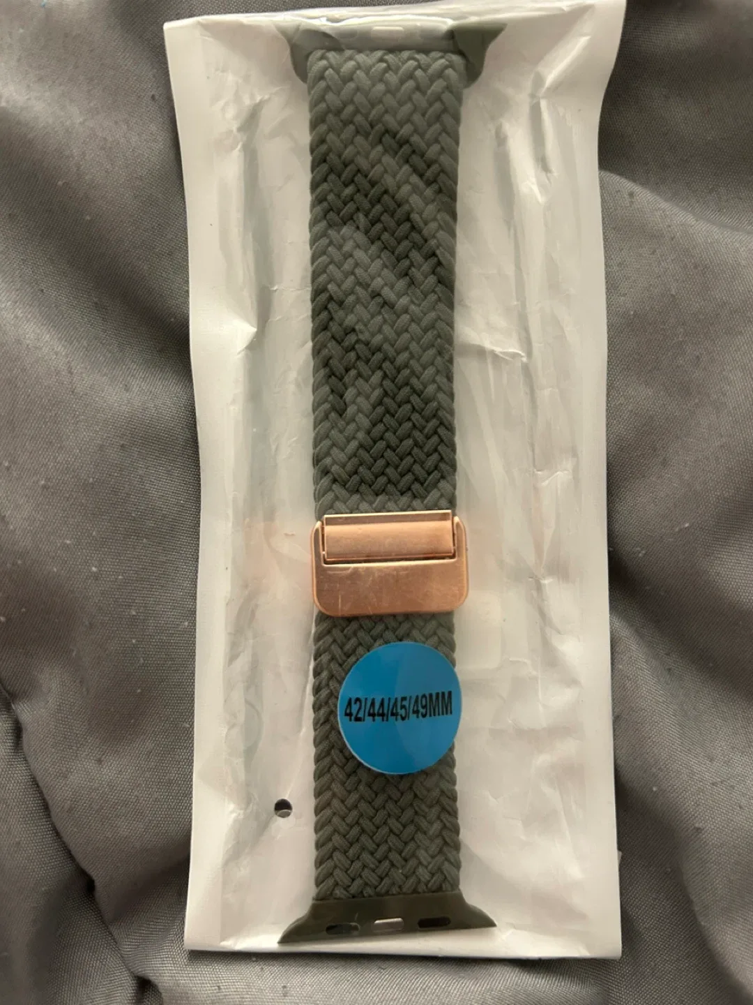 Apple Watch Braided Solo Loop Band 42/44/45/49mm image indicator(2)