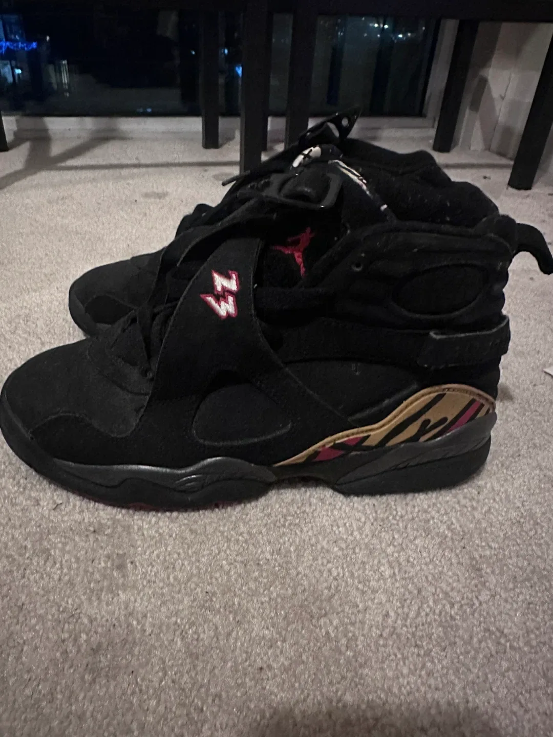 Jordan Air Jordan 8 Retro Black thumbnail