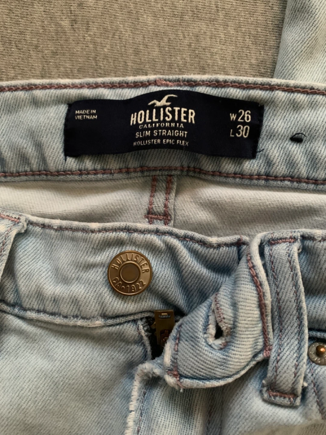 Hollister Slim Straight Jeans - Men’s Size 26 - photo 3