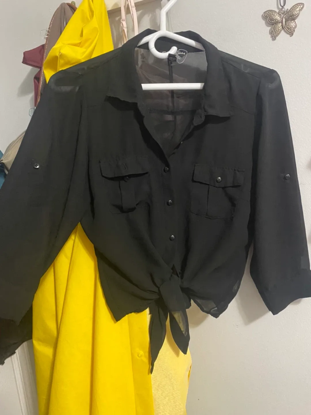 Streetwear Society Black Blouse - Size L/G image indicator(2)