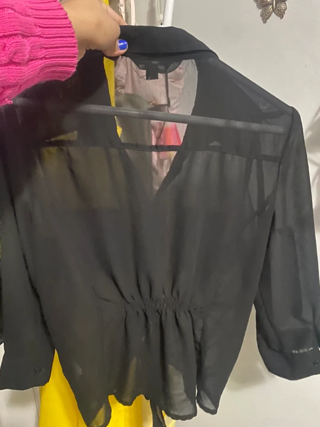 Streetwear Society Black Blouse - Size L/G image indicator(4)