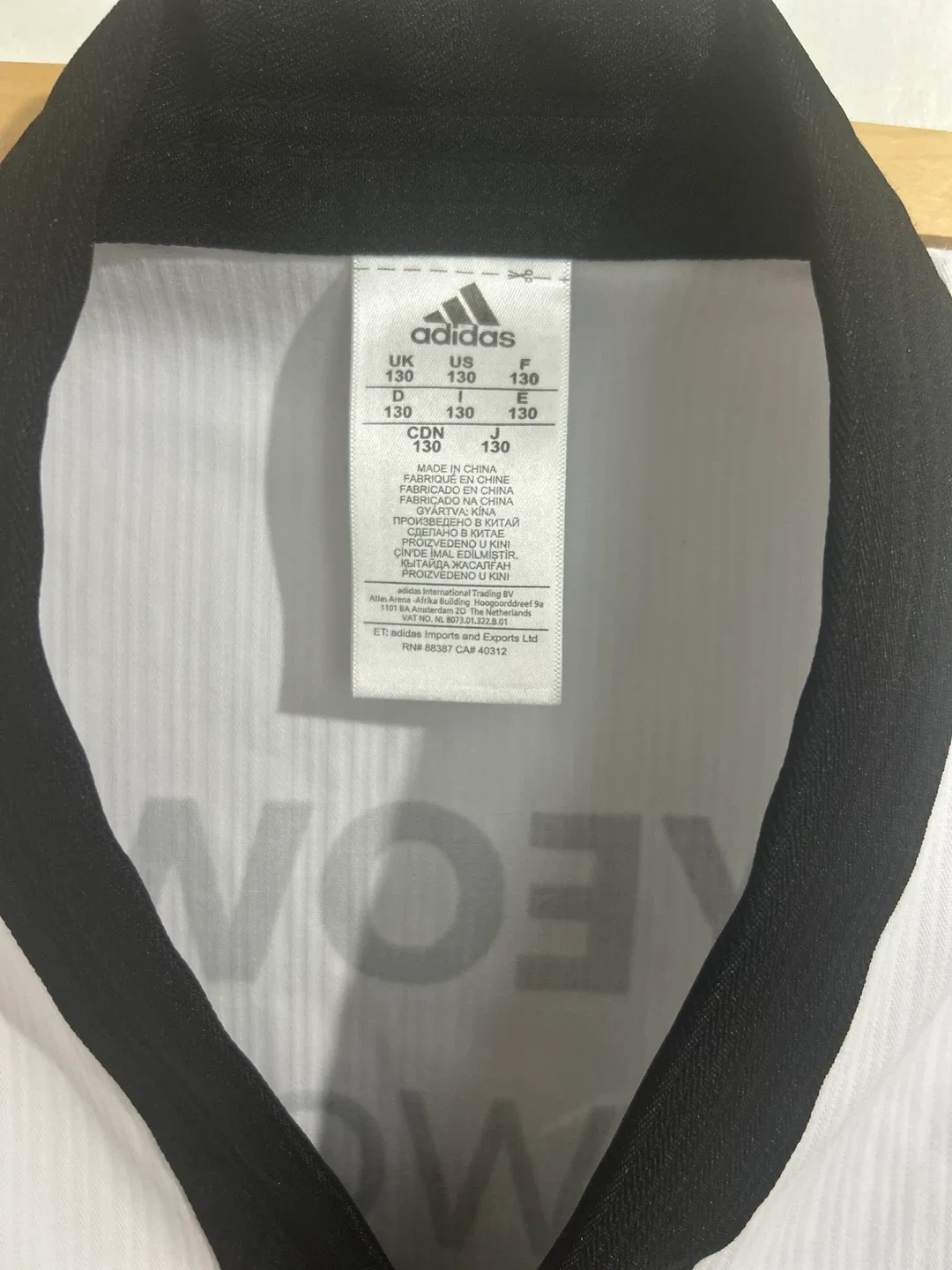 Adidas Taekwondo Uniform Size 130 image indicator(2)